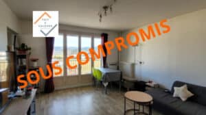 Appartement  T3, cave et garage.